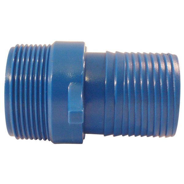 Apollo By Tmg 1-1/2 in. Polypropylene Blue Twister Insert x MPT ABTMA112